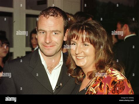 robson green wife photo.